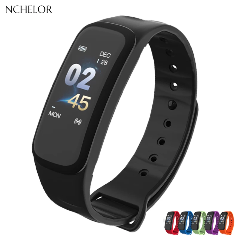 

TOP Smart Bracelet Color Screen Fitness Watch 2019 new watch Pressure Heart Rate Monitor Sleep Tracker smart watch men woman