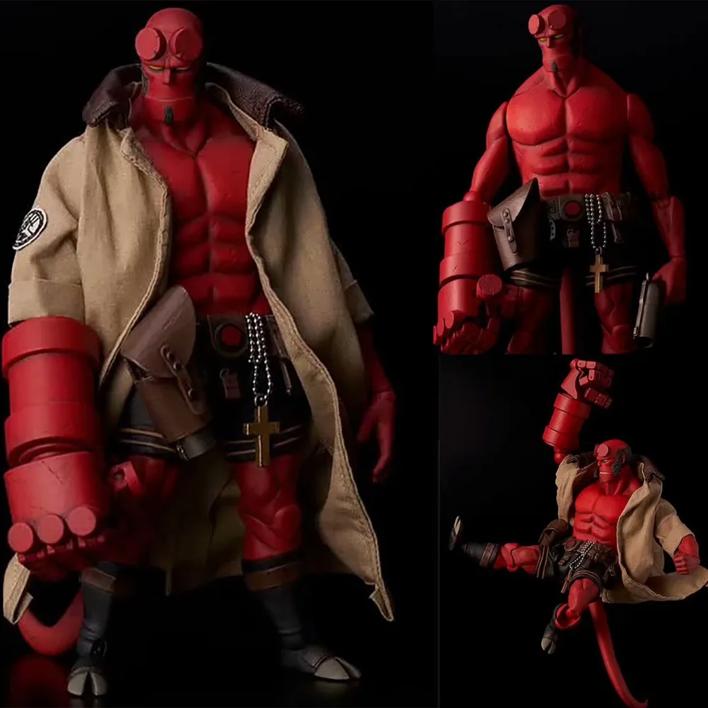 7 дюймов 18 см Hellboy ПВХ фигурка модель игрушки кукла рождественский
