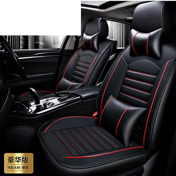 

PU Leather Auto Car Seat Covers Universal Size Automobile Covers Carseat Car Back Seat Cover