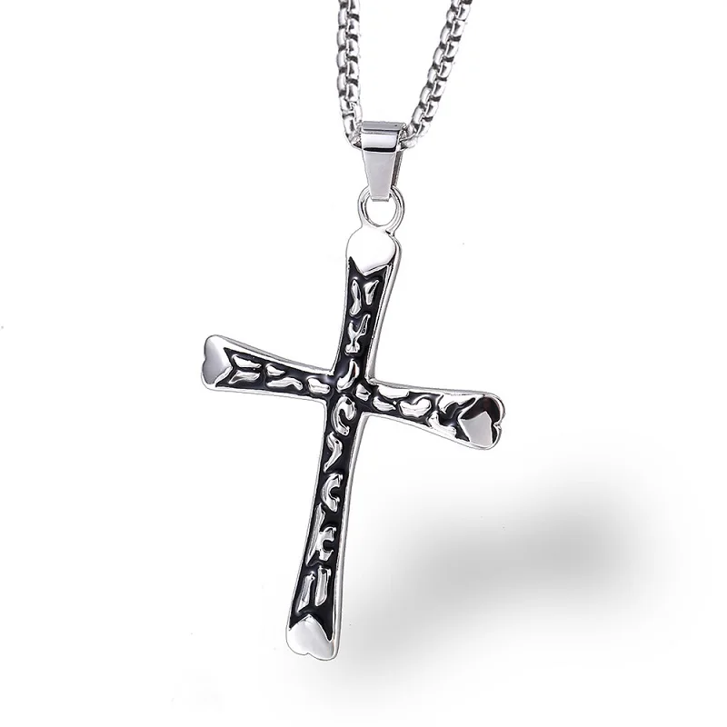 Aliexpress.com : Buy New Men Cross Pendant Necklace Personalized Design Stainless Steel 60cm 