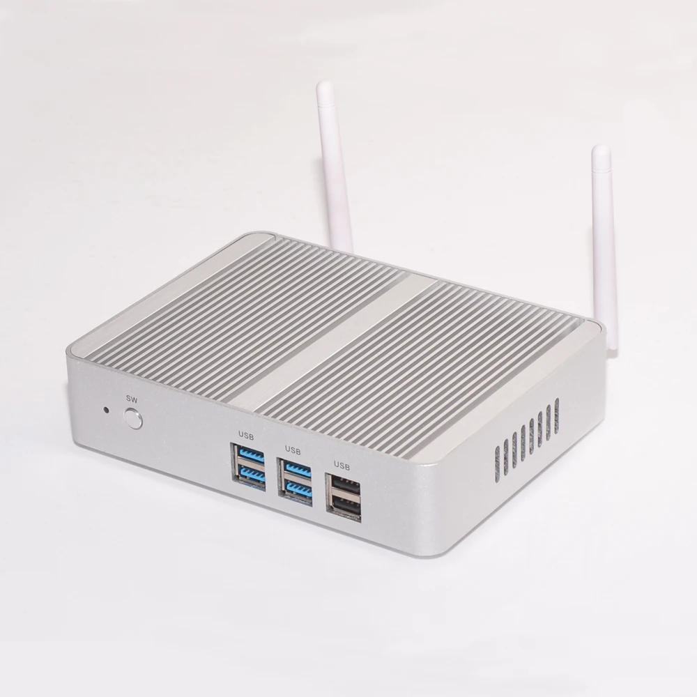 3 года гарантии Barebone PC Intel NUC i5 4200y dual core Безвентиляторный Мини ПК Оконные рамы HTPC Mini