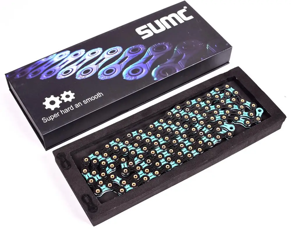 SUMC SX11SL Bicycle Chain 116L 11 Speed Bicycle Chain with MissingLink for Mountain/Road Bike Bicycle Parts With Original box