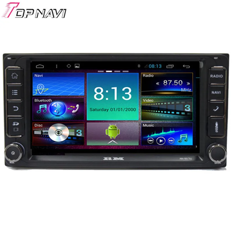 Quad Core Android 4 4 Car Stereo For Toyota Corolla With 16GB Flash Mirror Link Wifi