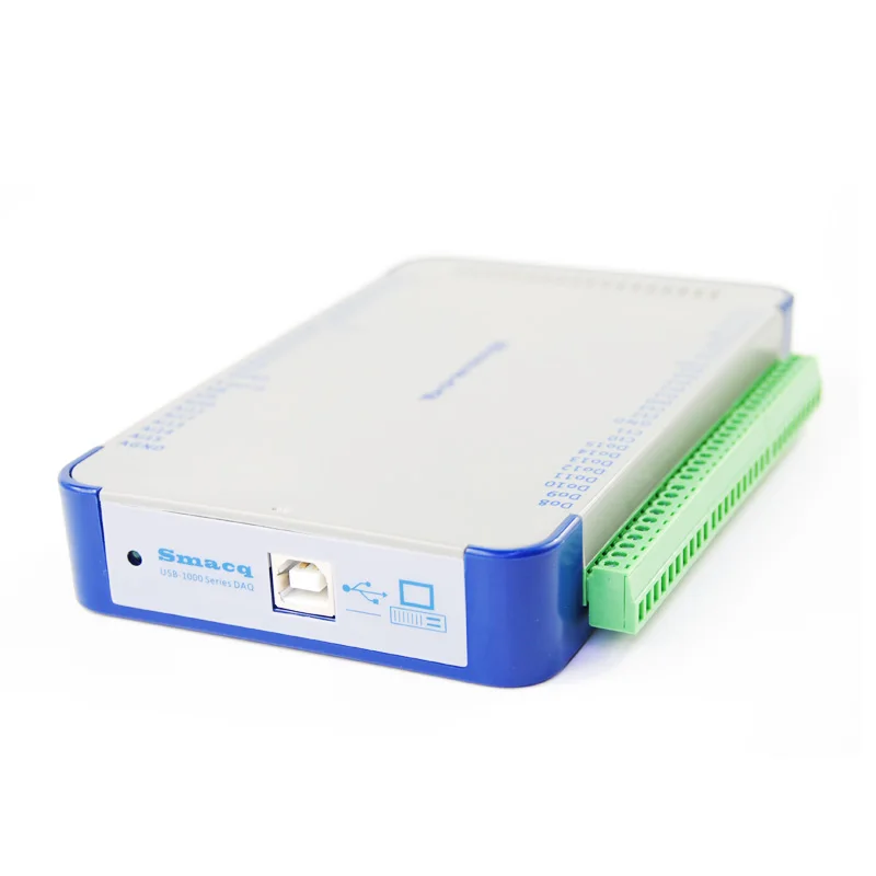 USB1252A data acquisition card Smacq high speed 12-bit 16-channel single-ended or 8 differential input 500k sampling | Обустройство