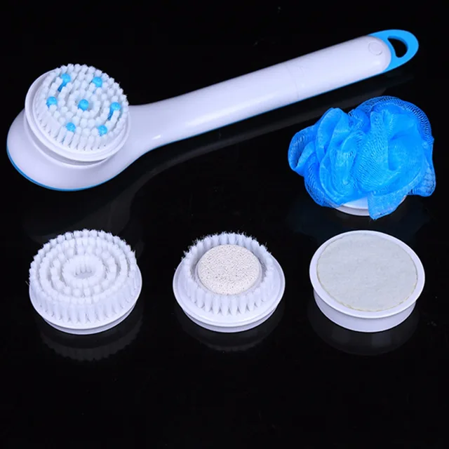 facial hand held scrub Sexy brazilian gives hot footjob
