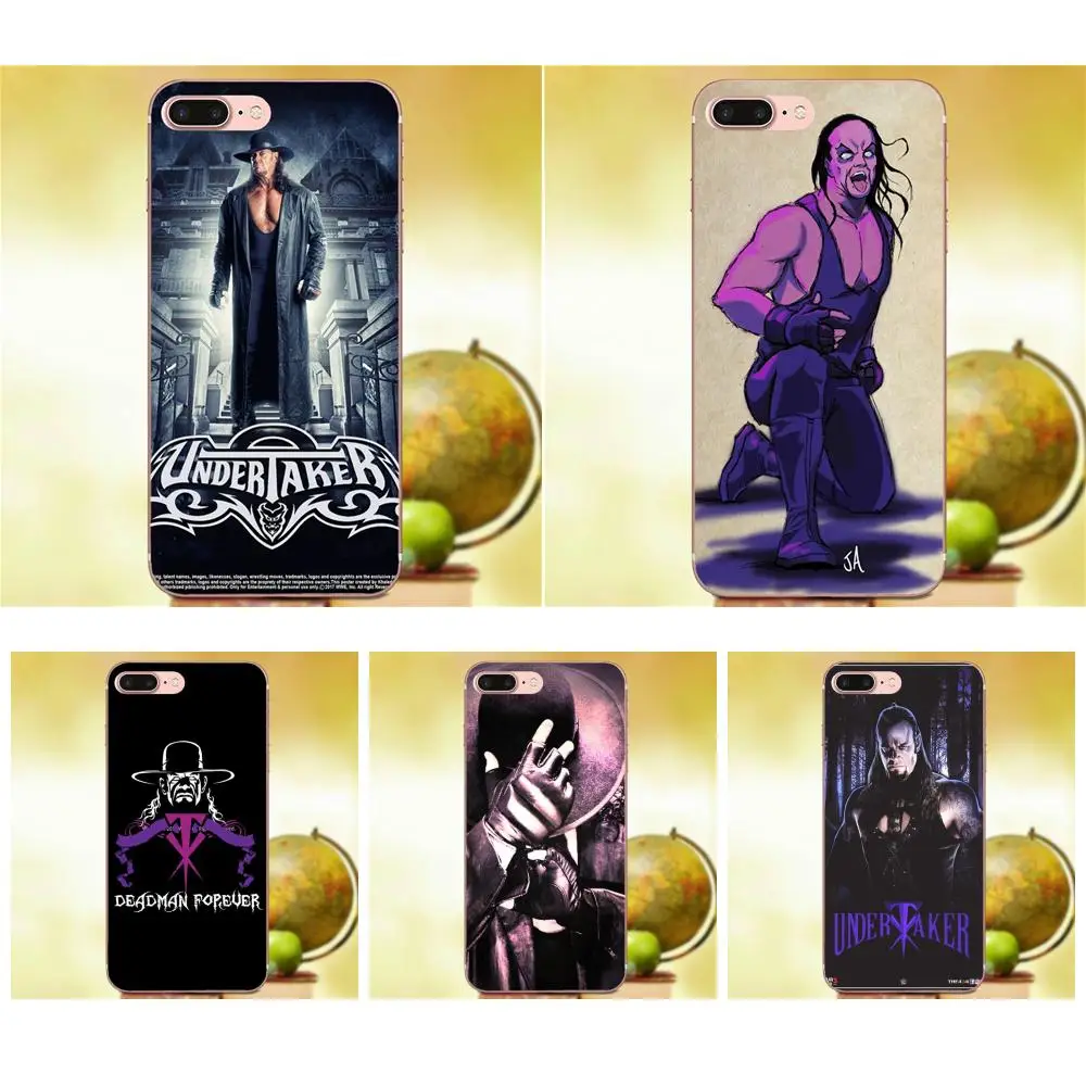 

TPU Case Cover For Apple iPhone X XS Max XR 4 4S 5 5C 5S SE 6 6S 7 8 Plus Wrestling Superstar The Undertaker