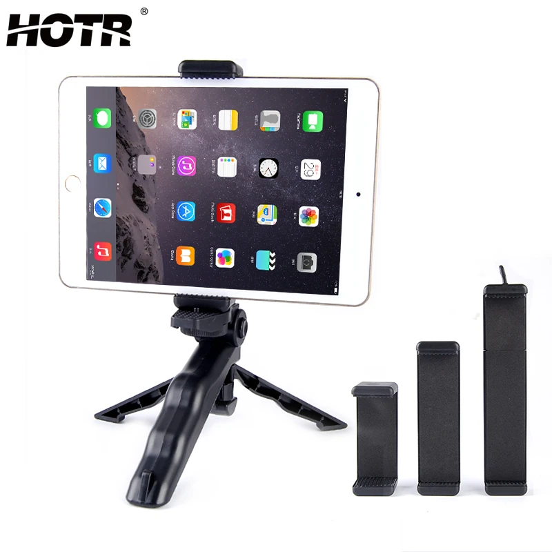

HOTR Tablet Mobile Phone Tripod Holder Clip Mount Phone Holder Tripod Rotatable Stand Support Display Action Camera Bracket