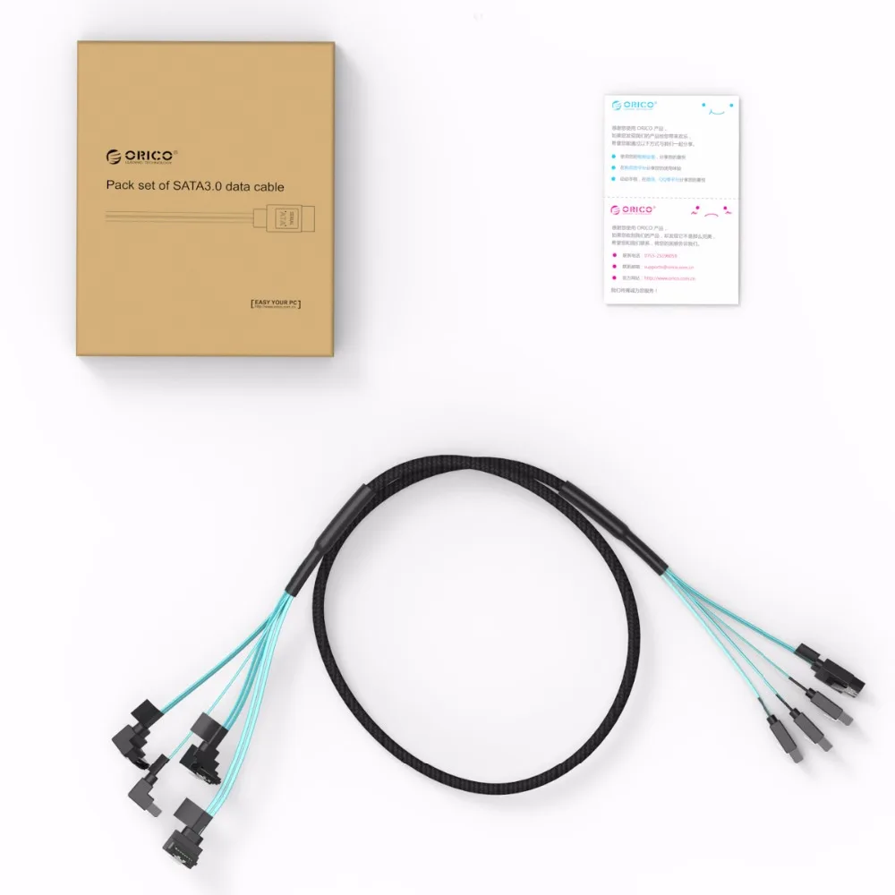 ORICO CPD 7P6G BW904S V1 последовательный SATA 3 0 кабель для передачи данных SAS с защелкой