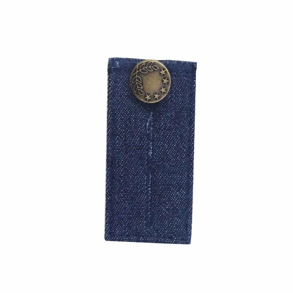 3 цвета Металлическая пуговица для джинс удлинитель пряжки пояс регулируемый расширитель талии Швейные аксессуары - Цвет: Deep blue