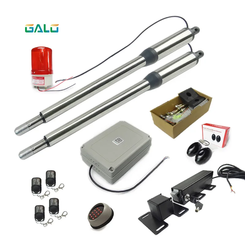 

GALO swing gate actuator motor for home Gates smart contrl automatic gate opener full kits Optional AC220V/AC110V