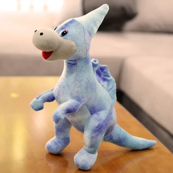 

new plush Giant spines dinosaurs toy cartoon blue dinosaur doll gift about 40cm
