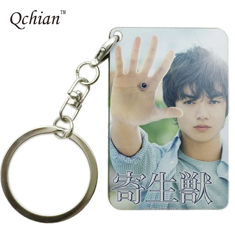 

Hot Movie Parasitic Beasts series Print Keychain Pretty Nice Gift Memorable Keyring Key Holder Pictures can be Customized