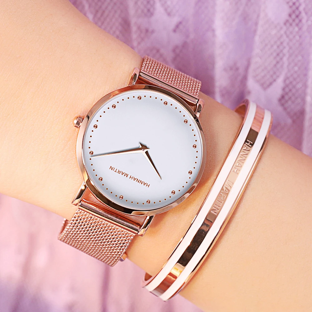 

Rose Gold Watch Women Luxury Top Brand Fashion Stainless Steel Ladies Wristwatches Quartz Clock High Quality Waterproof Watches