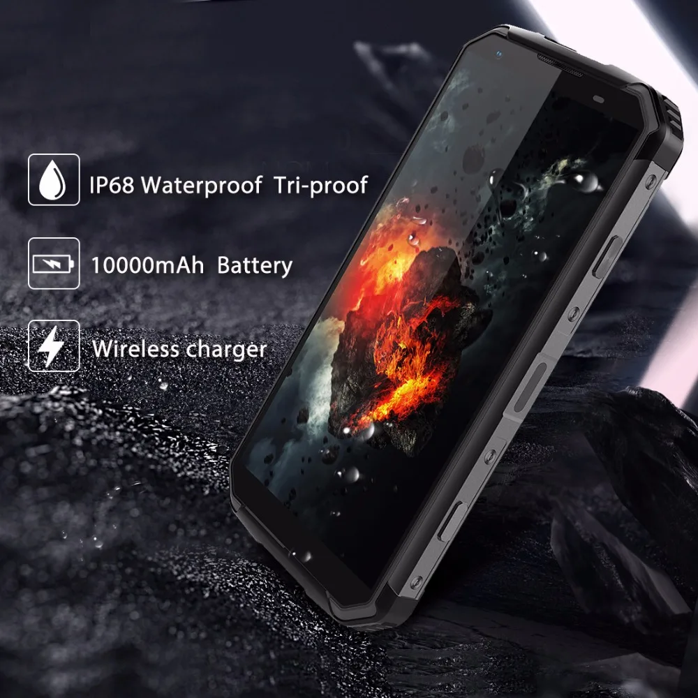Blackview BV9500 4G мобильный телефон Android 8 1 Octa Core 5 7 &quot18:9 MTK6763T 4 Гб Оперативная память 64