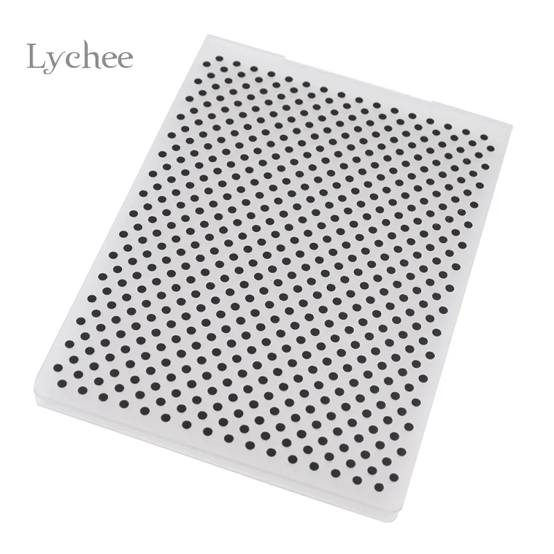 Lychee Life пластиковая папка для тиснения скрапбукинга альбом сделай сам инструмент