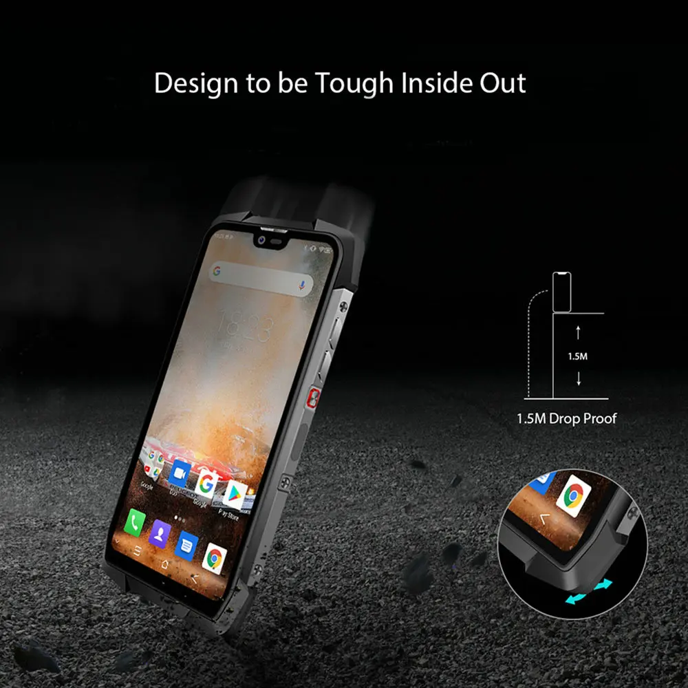 Blackview BV9700 Pro Водонепроницаемый Открытый Смартфон Helio P70 6GB + 128GB Android 9 0 камера