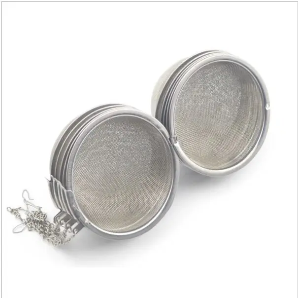 

10 pieces/lot 5.2CM diameter stainless steel tea infuser ball homebrew hop ball winemaking parts