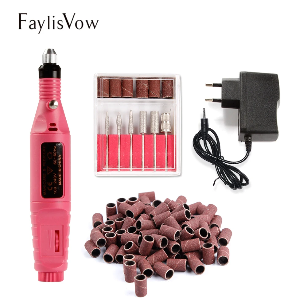 

Nail Drill Bit Electric Apparatus Machine for Manicure Pedicure Nail Art Milling Cutters Gel Remover Tools Nail Grinder Bit Set