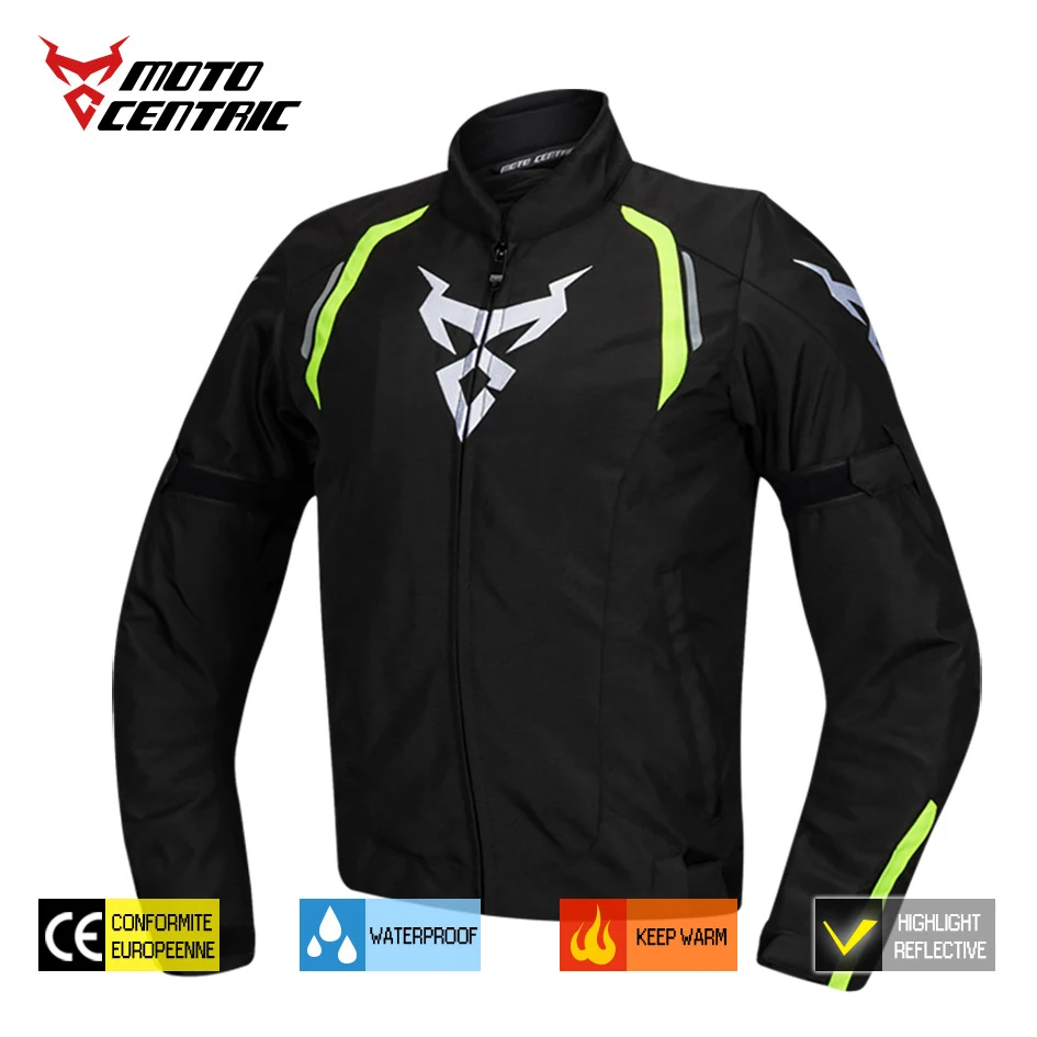 

MOTOCENTRIC Motorcycle Jacket Racing Jacket Body Armor Moto Jacket Motorcycle Protection Protective Gear Reflective Light Strip