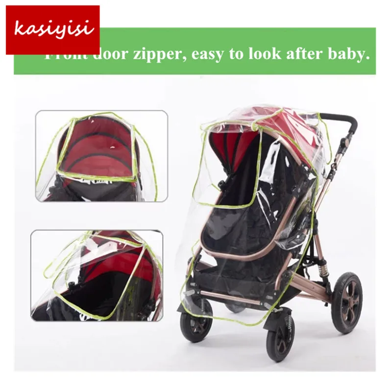 Special Dustproof Raincoat Big Cart High Landscape Pushchairs Accessories Windproof Baby Stroller Rain Cover baby girl stroller accessories