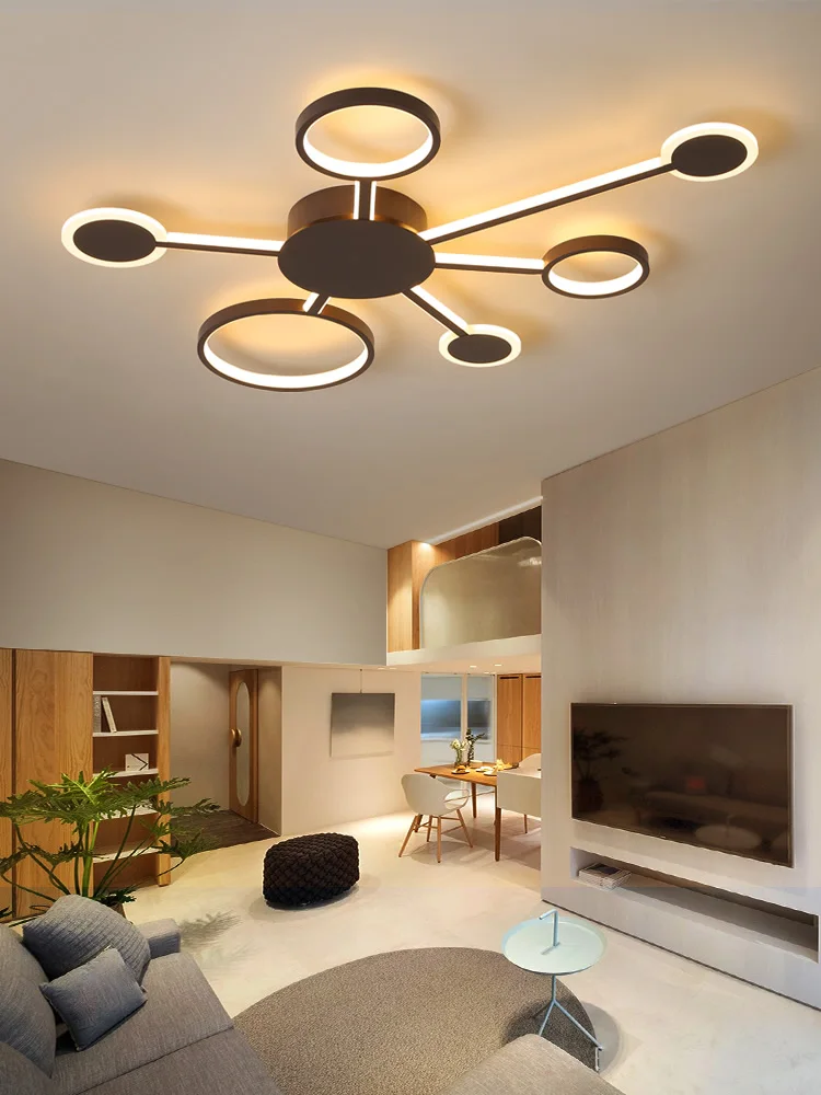 Modern minimalist Nordic art living room bedroom corridor restaurant creative personality study led ceiling lamp | Лампы и освещение