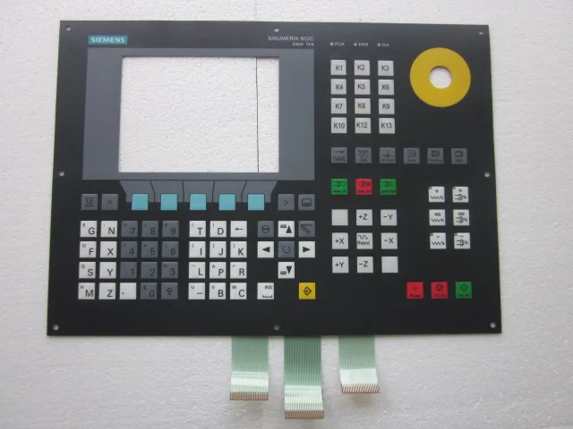 NEW HMI Panel Membrane Keypad buttons for 802S 802C