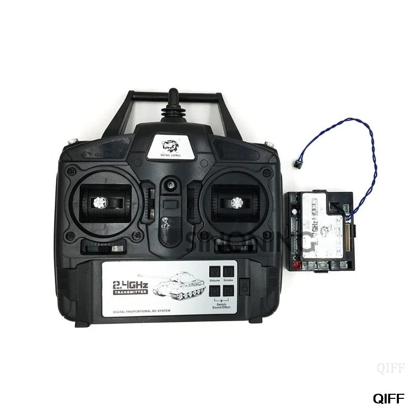 

Drop Ship&Wholesale 2.4GHz 5.3 Version 1/16 Controller Transmitter Remote Control Set For Heng Long RC Tank May06