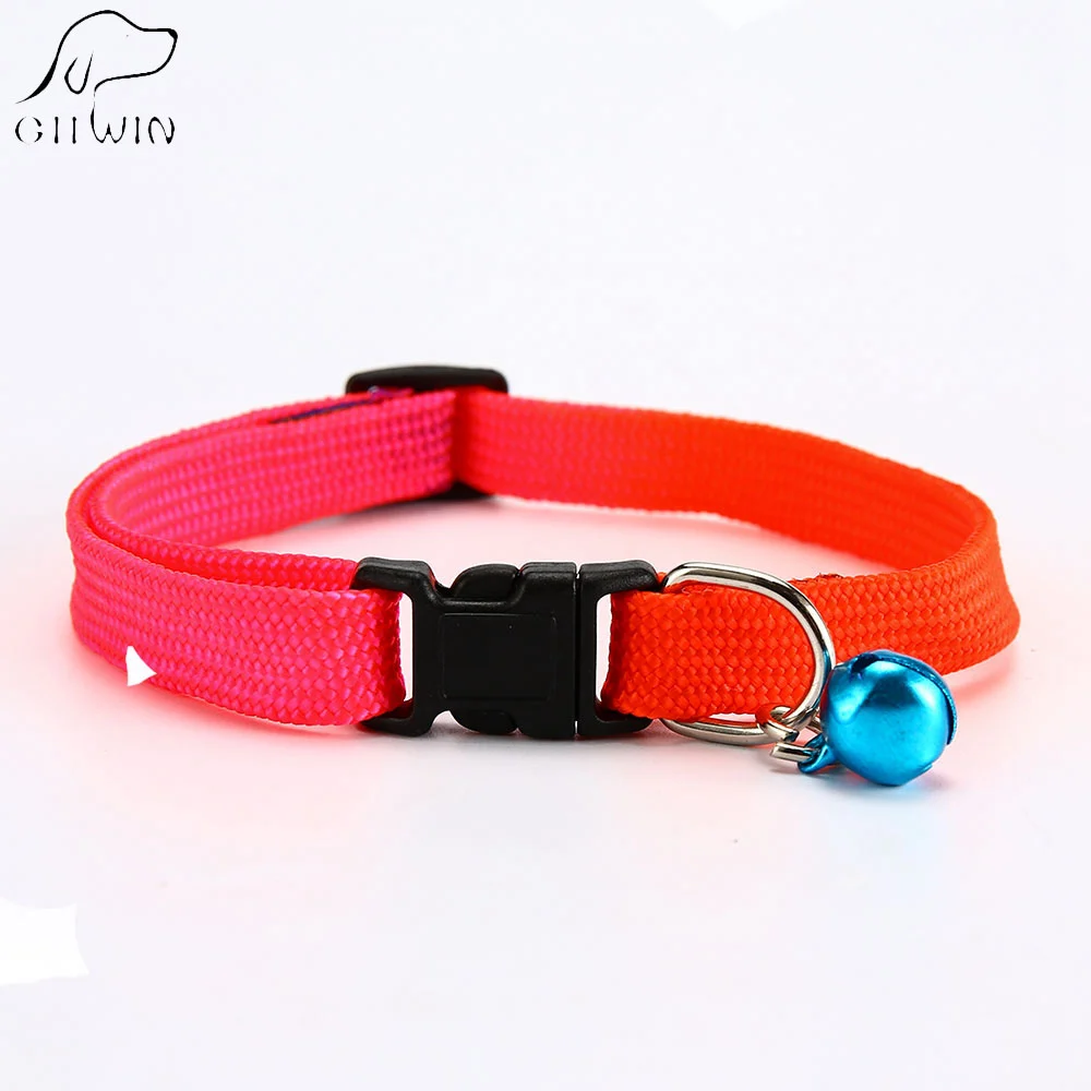 Dog Collars Adjustable Nylon Dog Collar For Small Dog Cat Leash Collars