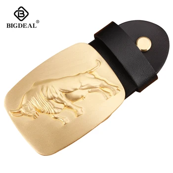 

Brass belt buckle for men without body High quality Solid brass Designers Fashion male brand Luxury Suitable width 3.8CM Leather