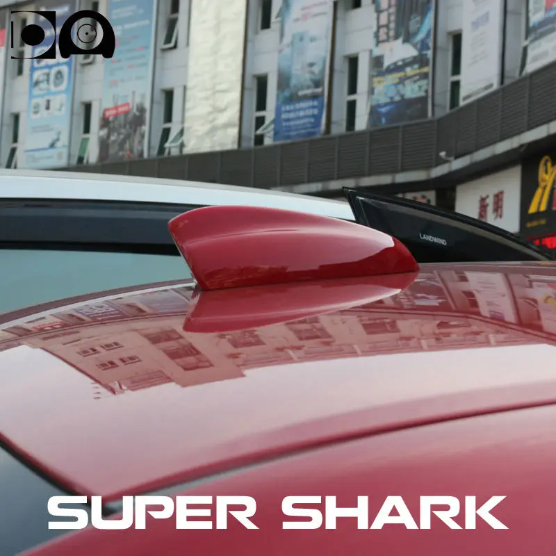 Buy Super shark fin antenna special car radio aerials with 3M adhesive for kia rio k2 k3