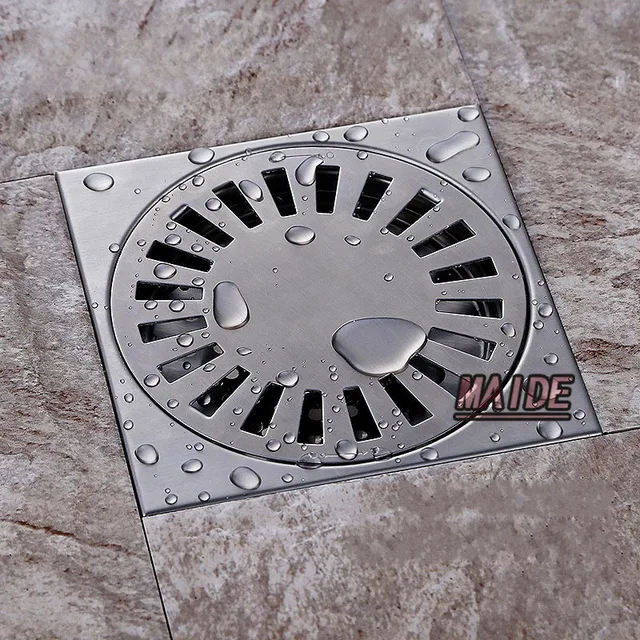 150 * 150 mm Floor drain, 304 grade stainless steel limbah Floor drain