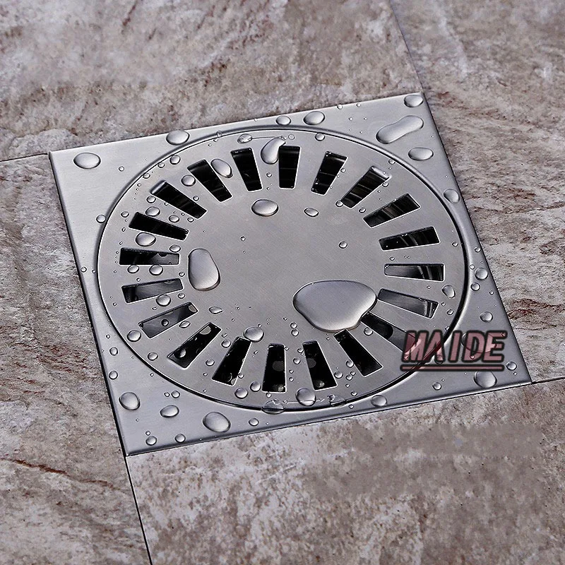 150 150mm Floor Drain 304 Grade Stainless Steel Waste Floor Drain 150-150mm-floor-drain-304-grade-stainless-steel-waste-floor-drain