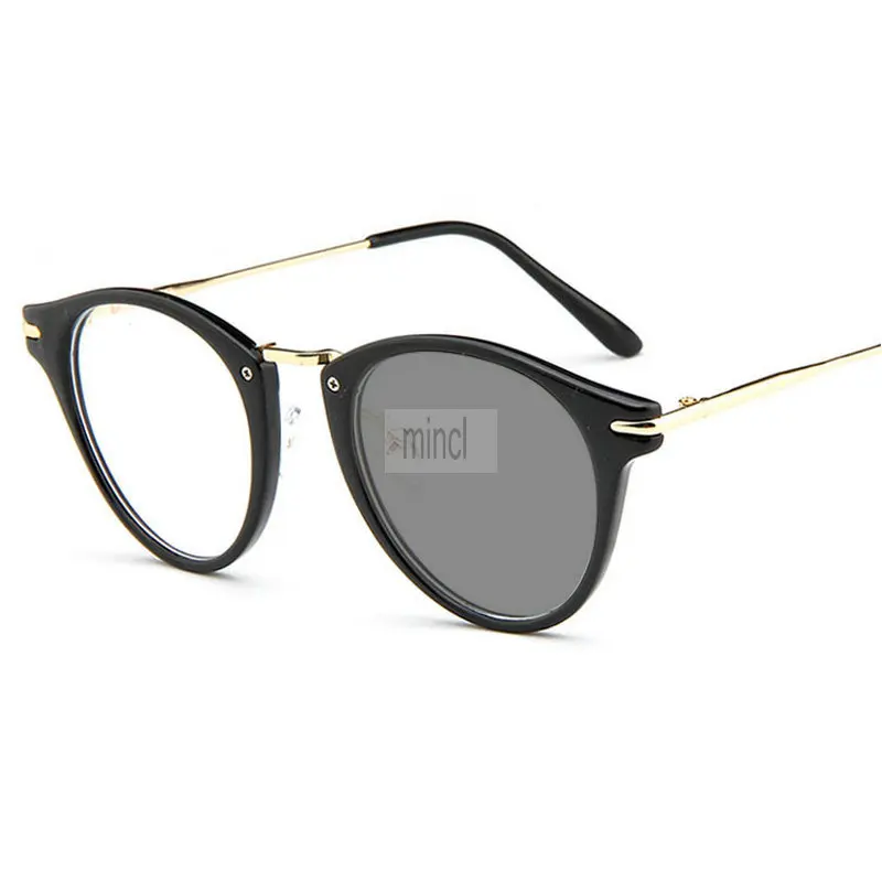 Переходные фотохромные прогрессивные мульти фокус очки для чтения для мужчин и женщин круглые Мультифокальные диоптрий модные очки FML