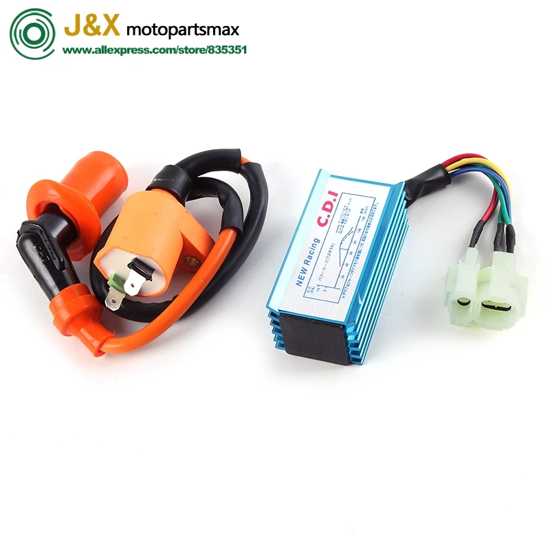 Гоночная катушка зажигания DC CDI GY6 50 125 150 для скутера мопеда куб. См См/для