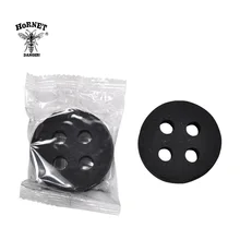 HORNET LUCKY круглый ученик-образный уголь для кальяна быстрый-освещение долгое время 4 круглое отверстие сжигает более полностью чиша уголь