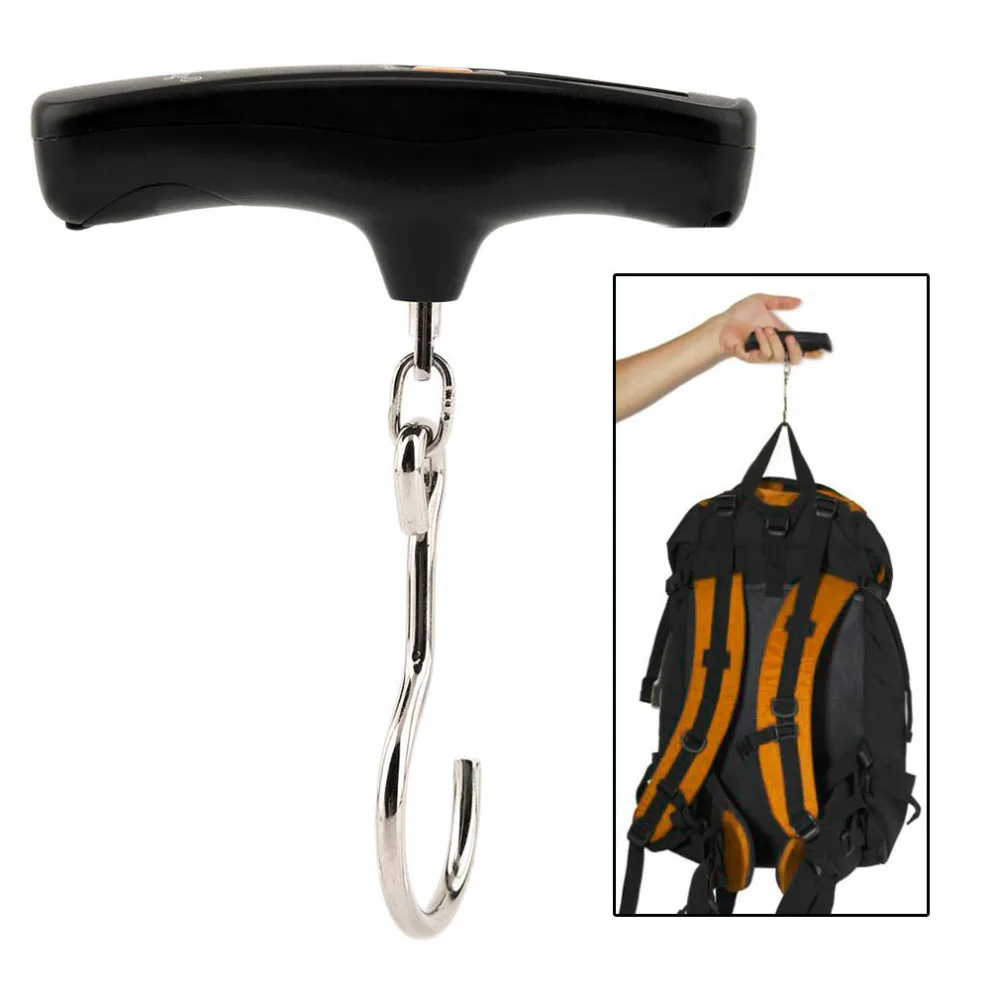 

Portable 50kg to 10g LCD Display Digital Hanging Scales Electronic Luggage Weight Fishing Hook Scale Weighing Scales Brand New