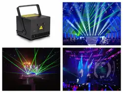 Полный Цвет 3 Вт RGB Анимация лазерный свет этапа аналоговый 20kpps/30 К сканер ILDA DMX512/Звук/Авто/SD lazer мероприятия Свадебная вечеринка