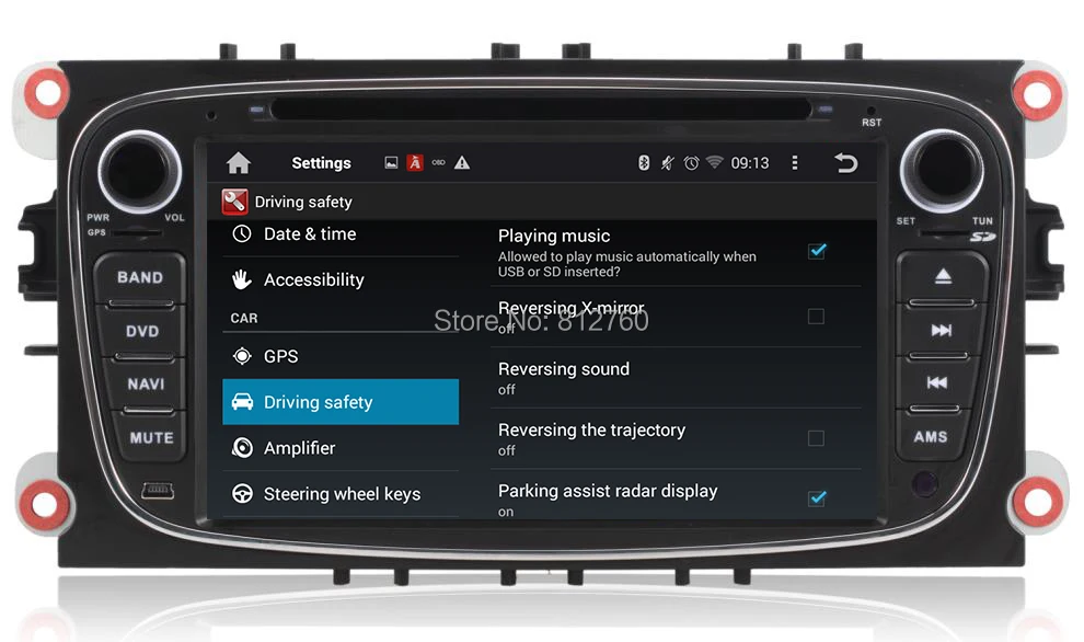Flash Deal Quad Core 1024*600 2 Din Android 5.1.1 Car DVD GPS Navigation for Ford Mondeo S-Max Cmax Focus GPS Radio RDS Autoradio Wifi 3G 4