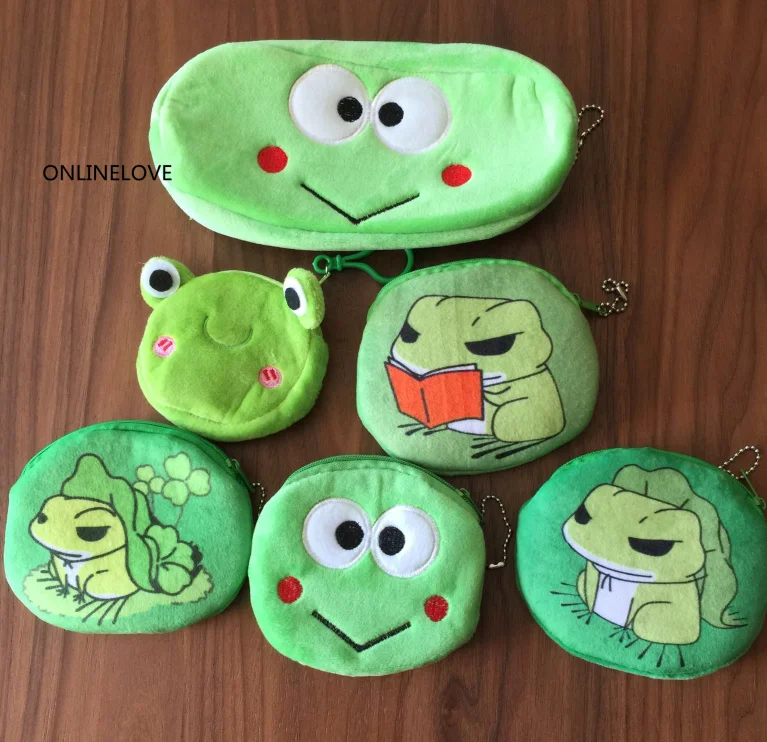 

Multi-Designs- Animal Plush Coin Bag , Mini Cartoon Coin Purse , Pocket Change Purse Coin Pencil BAG