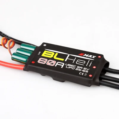

EMAX RC ESC 80A BLHeli Drone Brushless UBEC Multirotor Quadcopter Speed Control Fixed-wing Aircraft Helicopter Accessory F16743