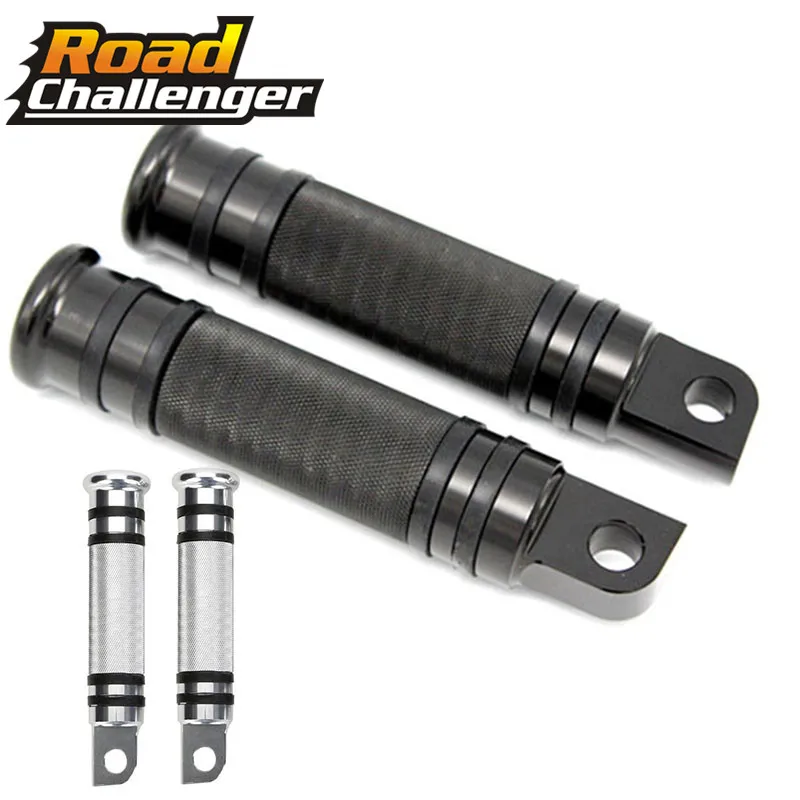 

For Harley Sportster 883 Touring Softail Dyna Low Rider Model Motorcycle Universal Black Foot Peg Foot Rests Foot Pegs Pedals