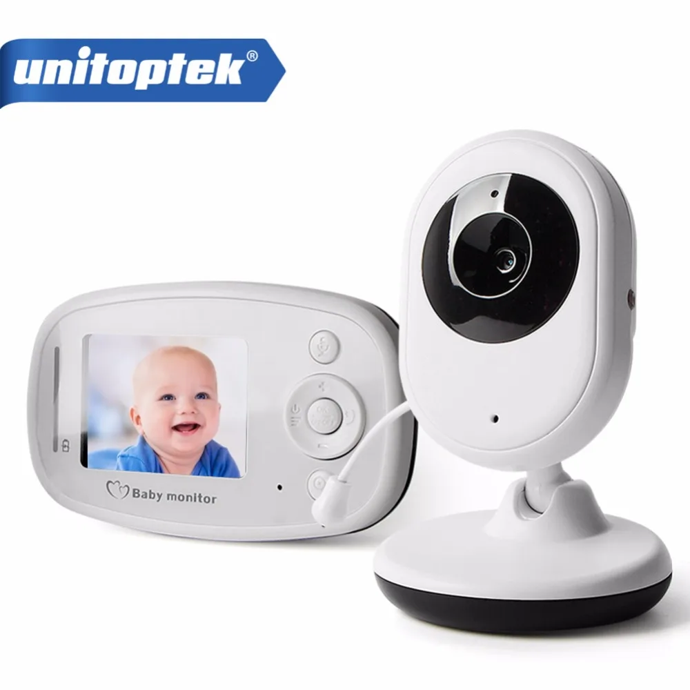  2.4GHz Wireless Infant Radio Babysitter Digital Video Camera Sleeping Baby Monitor Night Vision Tem