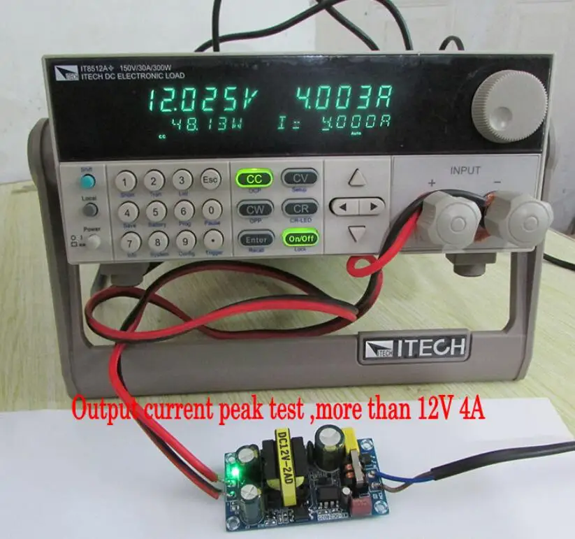 Модуль источника питания AC-DC преобразователь 110v 220v в DC 12V 2A Max 4A 24W импульсный источник питания