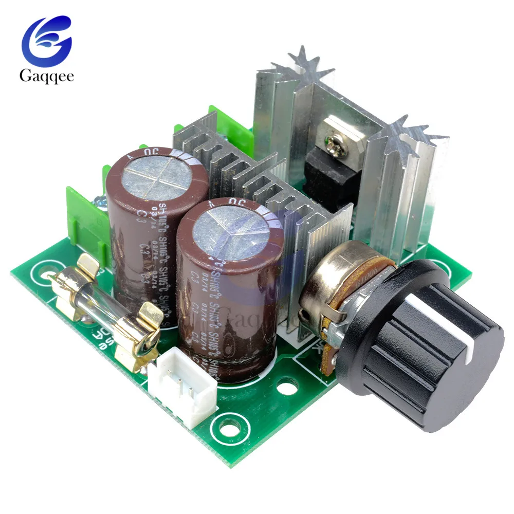 

DC 12V 24V 30V 40V 13KHZ Auto PWM DC Motor Speed Regulator Governor Speed Controller Switch 10A 50V 1000uF 0.01-400W 12V-40V
