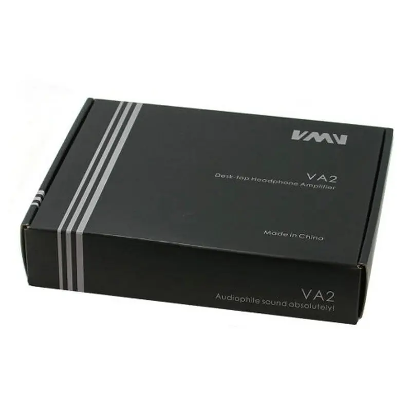 SMSL VMV-VA2 HIFI Desktop Portable Headphone Amplifier 3.5 mm Jack Headphone Input/Output Interface AMP Silver Black SMSL VMV-VA2 HIFI Desktop Portable Headphone Amplifier 3.5 mm Jack Headphone Input/Output Interface AMP Silver Black