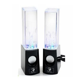 

Brand Dancing Water Spearker "New Man" Hot 2x Colorful Dancing Water Speakers LED Music Fountain Light
