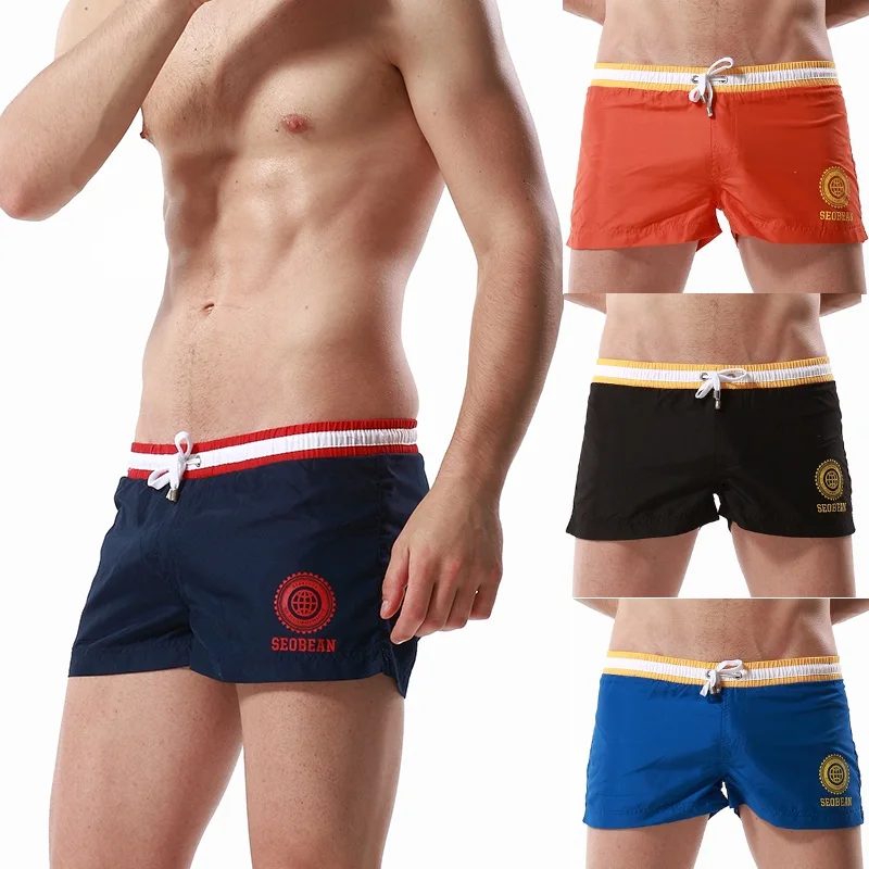 

SEOBEAN new Mens Low Rise home shots Casual Shorts