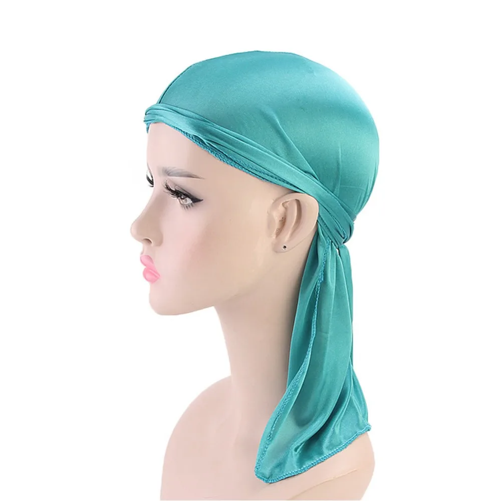 

Motocycle Bandana Skull Cap Beanie Long Tail Adjustable Polyester Imitated Silk Biker Hat Headscarf Rags Head Wraps Costume