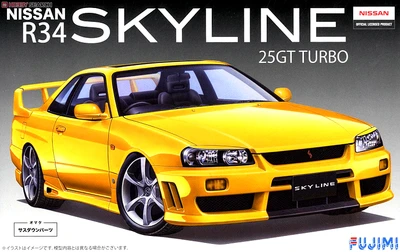 1/24 R34 Skyline 25GT Turbo 03900