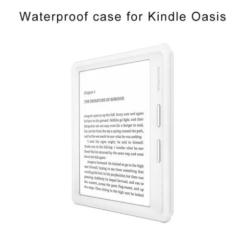 Redpepper снег капля Водонепроницаемый Дайвинг фотография чехол для Kindle oasis 6 - Цвет: White